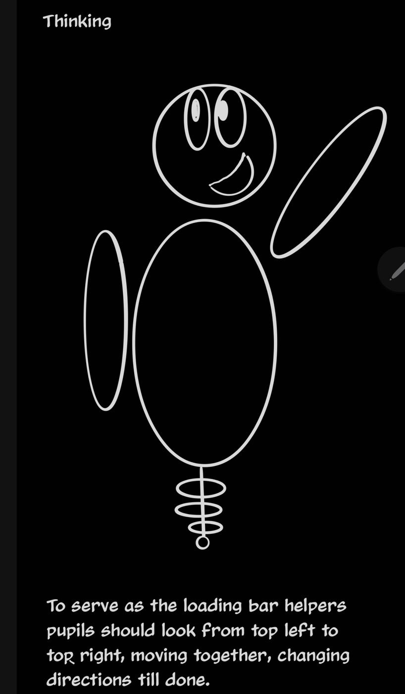 Hand-drawn black and white line concept of ADIN